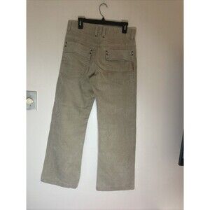 GAS Men’s Pants Wide Leg, 31 Waist, 29.5 Inseam Tan Large Pocket Thick Utility
